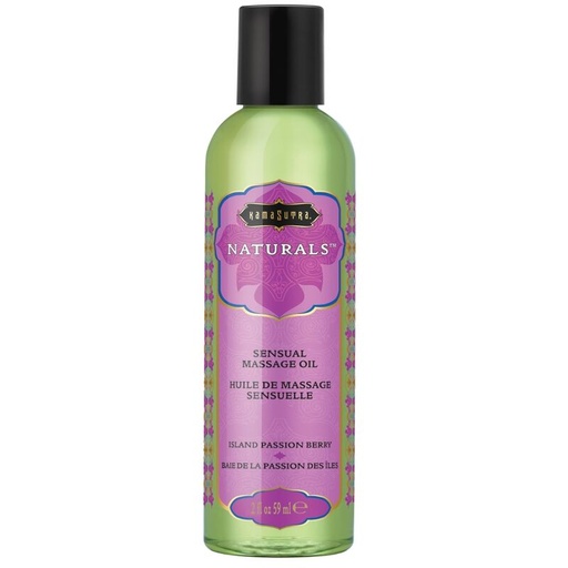 KAMASUTRA - ÓLEO DE MASSAGEM NATURAL ILHA PASSION BERRY 59 ML