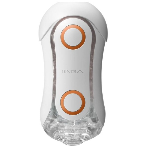 TENGA - FLIP ORB STRONG CRASH MASTURBATOR BRANCO E LARANJA