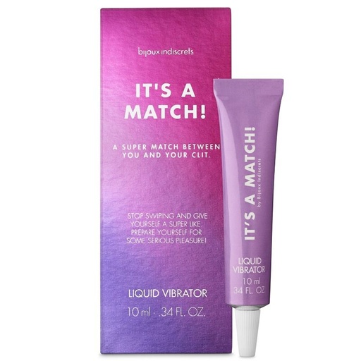 BIJOUX - VIBRADOR LÍQUIDO ITS A MATCH 10 ML