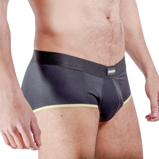 MACHO - MS24A CUECA BRIEF AMARELO ESCURO M