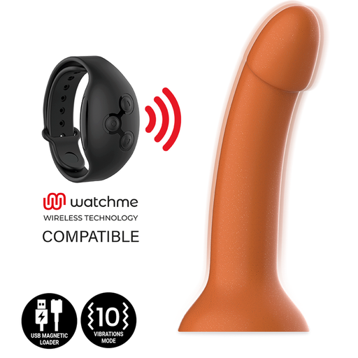 MYTHOLOGY - RUNE ROYAL DILDO M - VIBRADOR WATCHME TECNOLOGIA SEM FIO COMPATÍVEL