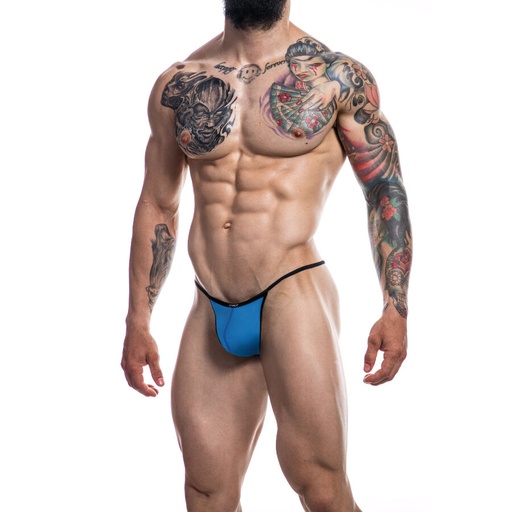 CUT4MEN - G-STRING PROVOCATIVE ROYAL BLUE OTS XL