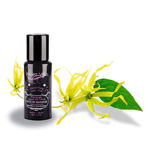 VOULEZ-VOUS - ÓLEO DE MASSAGEM AFRODIS ACO - YLANG-YLANG E COLA 30 ML